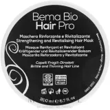 Bema Cosmetici Bema Cosmetici Bio Hair Pro Strengthening and Revitalizing Hair Mask - Маска для волос Bema Bio Hair Pro укрепляющая, для ослабленных и ломких, с маслом макадамии и зелёным чаем, 200 мл — фото 2