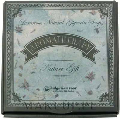 Набор мыла Bulgarian Rose Aromatherapy Nature глицериновое с эфирными маслами 6x80 г