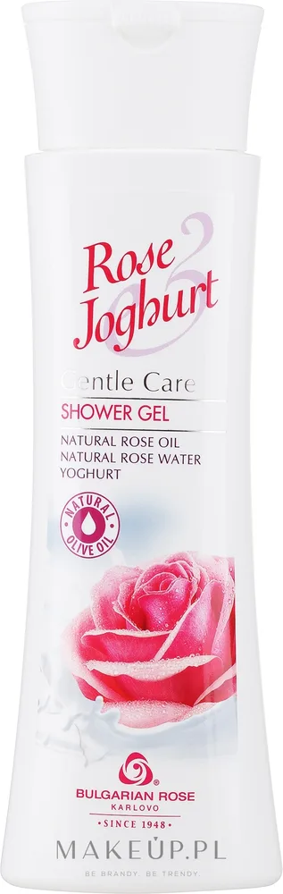 Гель для душа Bulgarian Rose Rose & Joghurt с розой и йогуртом, 200 мл