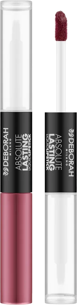 Жидкая помада для губ Deborah Absolute Lasting Liquid Lipstick, оттенок 07 - Dark Mauve