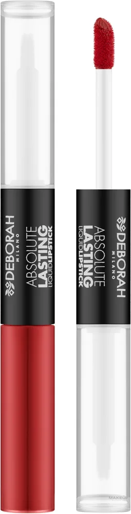 Жидкая помада для губ Deborah Absolute Lasting Liquid Lipstick, оттенок 10 - Fire Red
