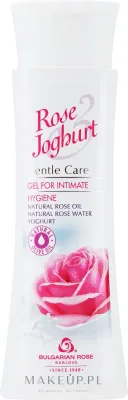 Bulgarian Rose гель для интимной гигиены йогурт и роза с розовой водой и алоэ 200 мл