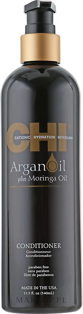 Восстанавливающий кондиционер для волос с аргановым маслом CHI Argan Oil Plus Moringa Oil Conditioner 340 мл