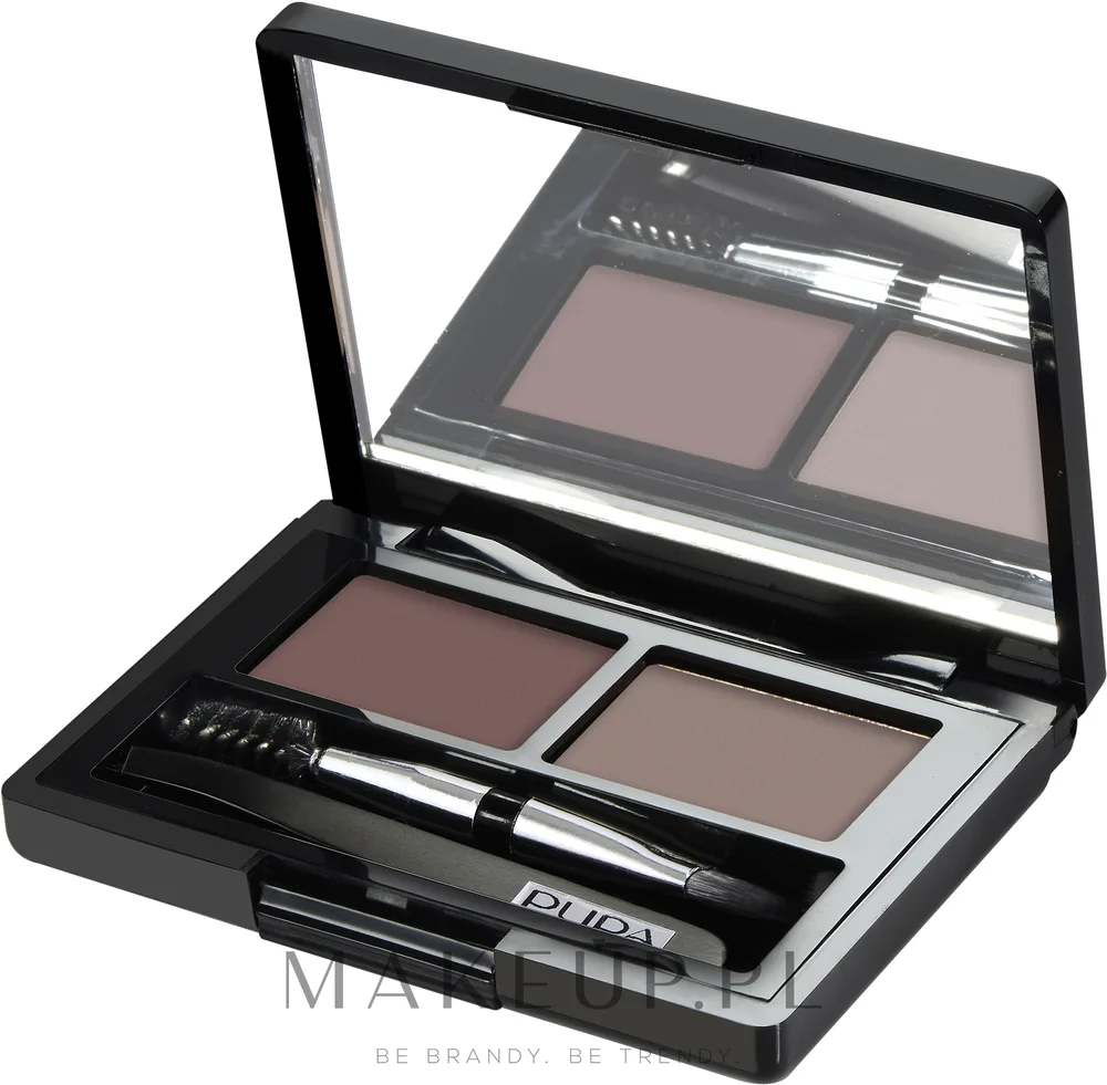 Набор для оформления бровей Pupa Design Eyebrow, оттенок 02 - Brown