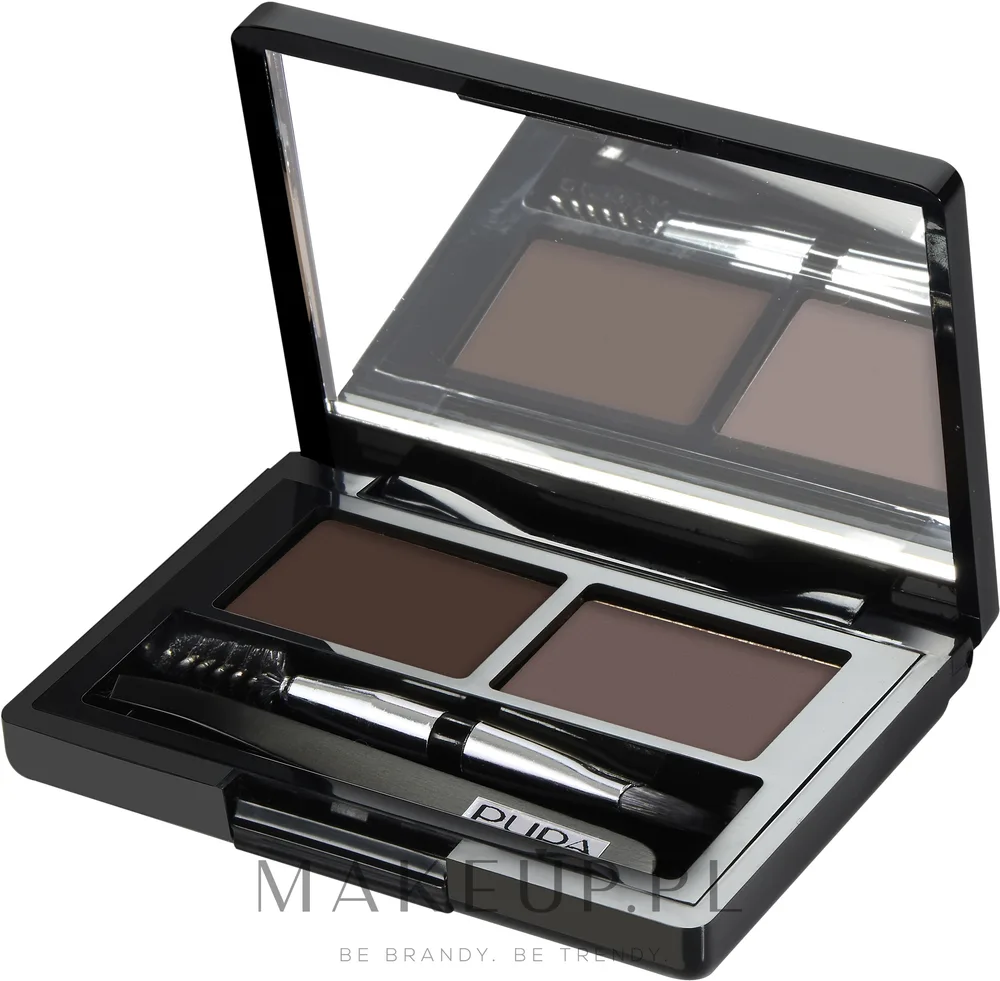 Набор для оформления бровей Pupa Design Eyebrow, оттенок 03 - Dark Brown