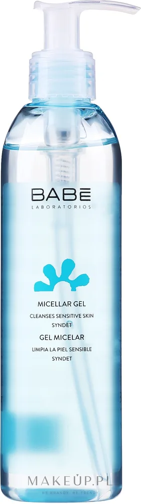 Мицеллярный гель для деликатного и глубокого очищения лица Babé Laboratorios Soothing Micellar Gel, 240 мл