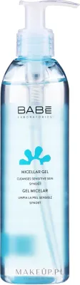 Мицеллярный гель для деликатного и глубокого очищения лица Babé Laboratorios Soothing Micellar Gel, 240 мл