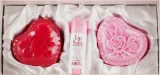 Набор BioFresh Rose Luxurious бальзам для губ и мыло с маслом ши и какао 5 мл + 2x70 г — фото 2