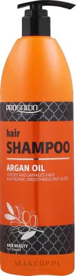 Шампунь Prosalon Argan Oil Shampoo с маслом арганы для сухих и повреждённых волос 1000 г