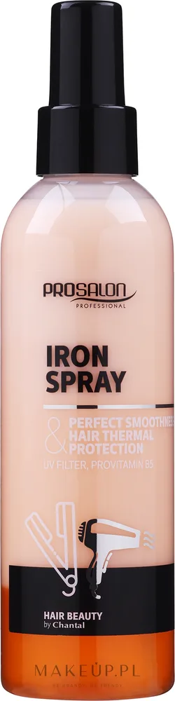 Двухфазный спрей Prosalon Styling Iron Spray для выпрямления и термозащиты волос, 200 г