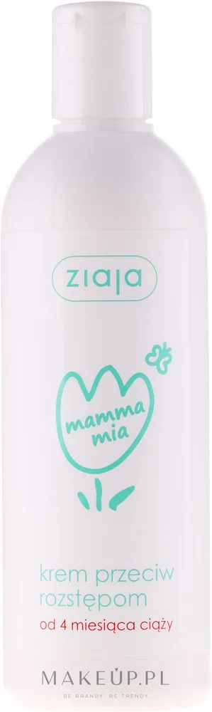 Крем для тела Ziaja Mamma Mia от растяжек с маслом ши и пантенолом 270 мл