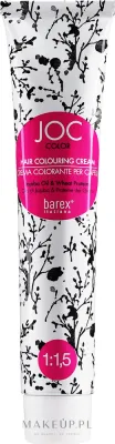 Barex Italiana Joc Color Line краска для волос стойкая крем-краска 100 мл, профессиональное окрашивание и закрашивание седины, питание маслом жожоба и белком пшеницы