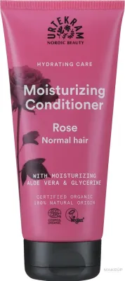 Органический кондиционер для волос с розой Urtekram Hair Rose Conditioner 180 мл