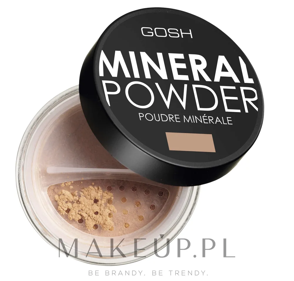 Минеральная рассыпчатая пудра Gosh Copenhagen Mineral Powder, 8 г, оттенок 08 - Tan