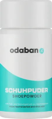 Пудра для ног и обуви Odaban Foot and Shoe Powder при избыточной потливости стоп, 50 г
