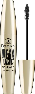 Dermacol Mega Lashes тушь для ресниц черная объемная, разделение и подкручивание, панорамный эффект, 13 мл