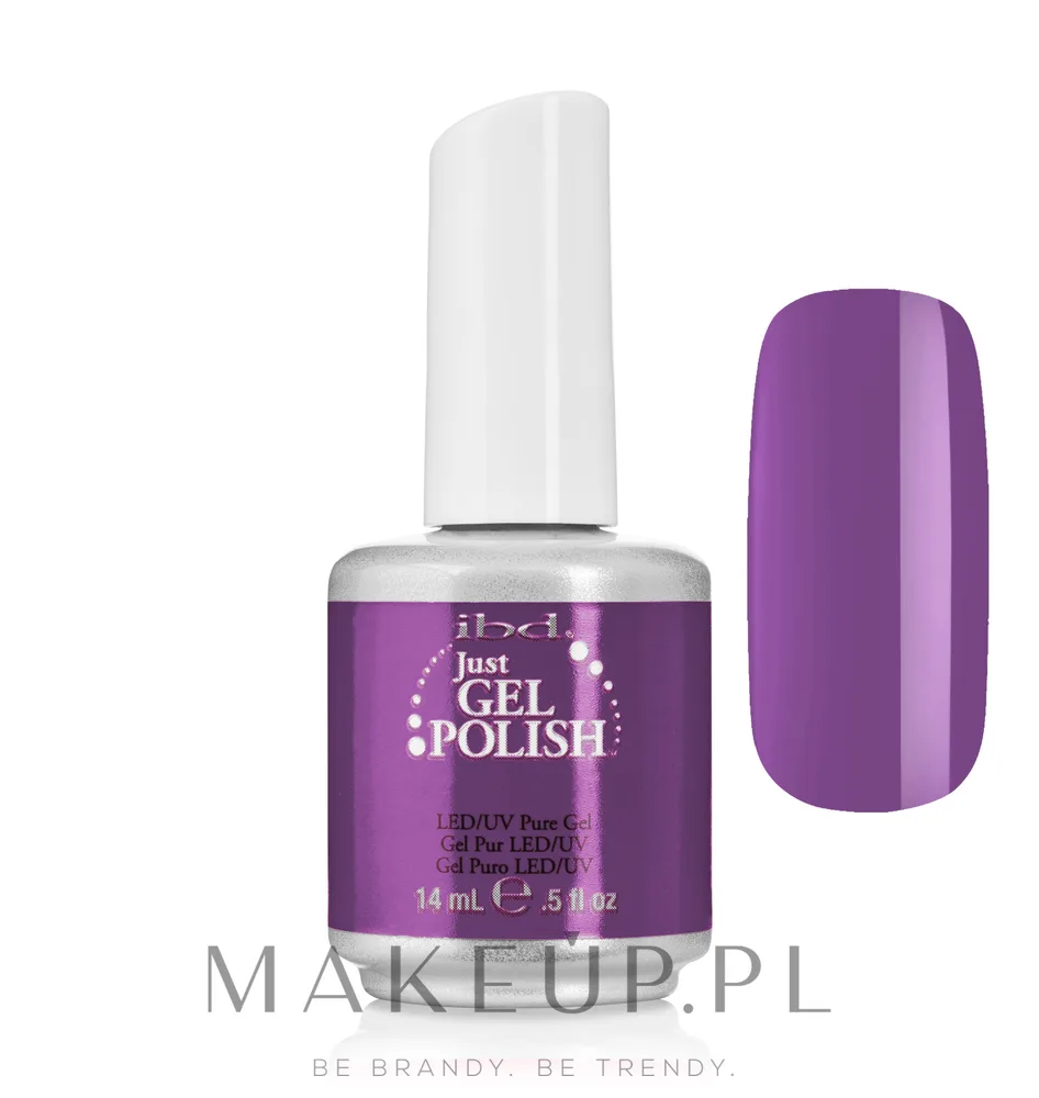 IBD Just Gel Polish гель-лак для ногтей под УФ-лампу плотное покрытие маникюр 14 мл, оттенок 56594 - Slurple Purple