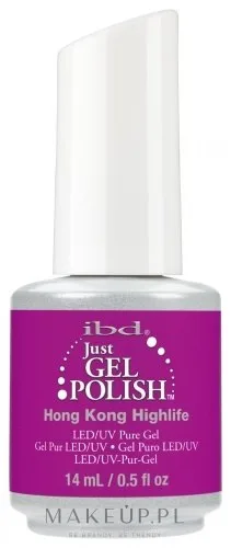 IBD Just Gel Polish гель-лак для ногтей под УФ-лампу плотное покрытие маникюр 14 мл, оттенок 66582 - Hong Kong Highlife