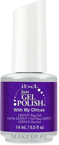 IBD Just Gel Polish гель-лак для ногтей под УФ-лампу плотное покрытие маникюр 14 мл, оттенок 66991 - With My Chicas