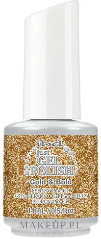 IBD Just Gel Polish гель-лак для ногтей под УФ-лампу плотное покрытие маникюр 14 мл, оттенок 67579 - Gold N Bold