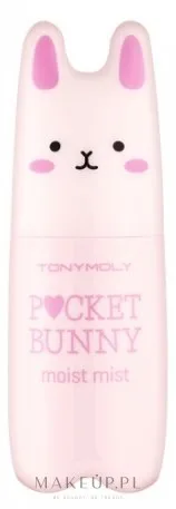 Tony Moly Pocket Bunny Moist Mist мист для лица увлажняющий 60 мл, спрей с гиалуроновой кислотой и ягодными экстрактами