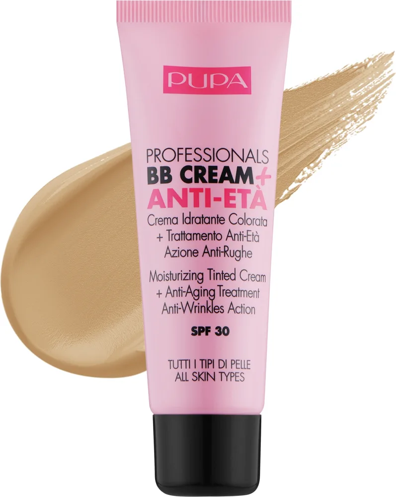 BB-крем Pupa Professionals BB Cream + Anti-Eta, оттенок 001 - Nude
