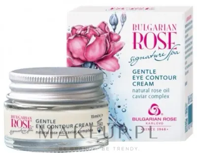 Крем для кожи вокруг глаз Bulgarian Rose Signature Spa Gentle с экстрактом икры и коэнзимом Q10, 15 мл