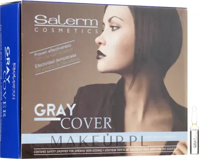Средство для улучшения окрашивания седых волос Salerm Gray Cover, 12 x 5 мл