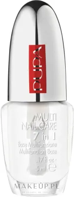 Pupa Lasting Color база под лак для ногтей 7 в 1 укрепляющая с витаминами прозрачная 5 мл