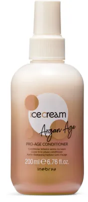 Спрей-кондиционер Inebrya Ice Cream Pro Age двухфазный, с маслом арганы и жожоба, 200 мл