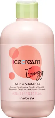Энергетический шампунь Inebrya Ice Cream Energy с крапивой и перцем для тонких волос 1000 мл