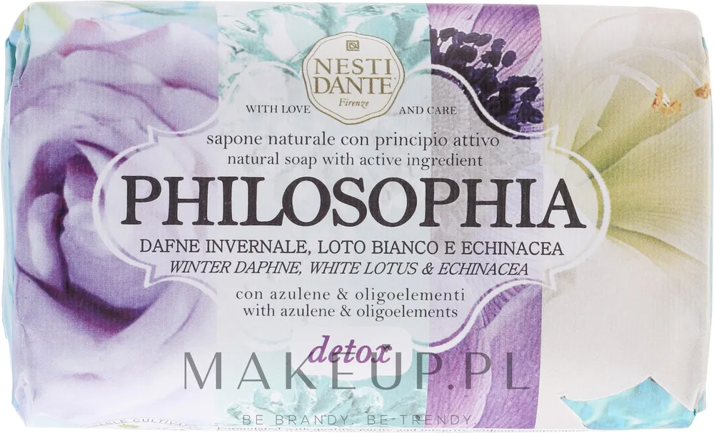 Натуральное туалетное мыло Nesti Dante Philosophia Detox для проблемной кожи, 250 г