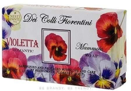 Туалетное мыло Nesti Dante Dei Colli Fiorentini с ароматом фиалки, 250 г
