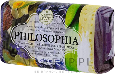 Кремовое туалетное мыло Nesti Dante Philosophia Cream с палисандром и чёрным ирисом, 250 г