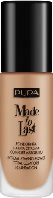 Тональная основа Pupa Made To Last стойкая матирующая, 30 мл