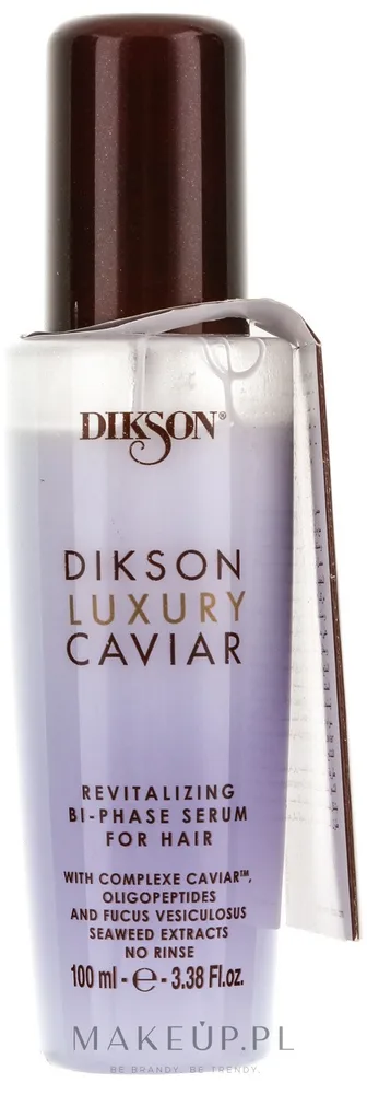 Двухфазная восстанавливающая сыворотка для волос Dikson Luxury Caviar Bi-Phase Serum, 100 мл