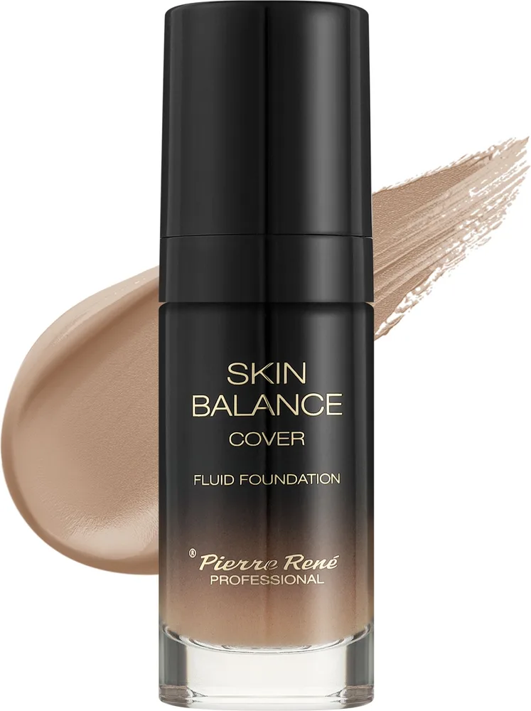 Тональный флюид Pierre Rene Skin Balance водостойкий, 30 мл, оттенок 21 - Porcelain