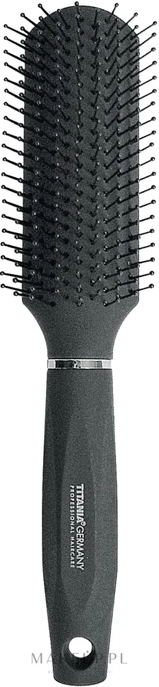 Массажная щётка для волос Titania Salon Professional чёрная