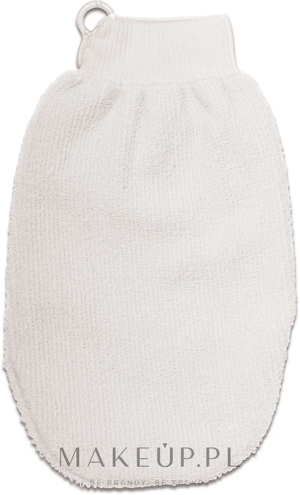Titania Body Care рукавица массажная мочалка для тела деликатная белая 22.5 см