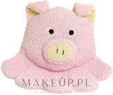 Titania Pig мочалка-рукавичка детская махровая 1 шт., махровая рукавица для купания, мочалка свинка, для детей — фото 1