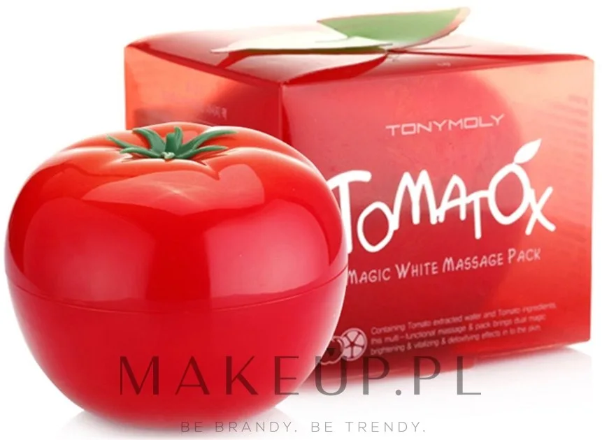 Осветляющая маска для лица с томатом Tony Moly Tomatox Magic White Massage Pack, 80 г