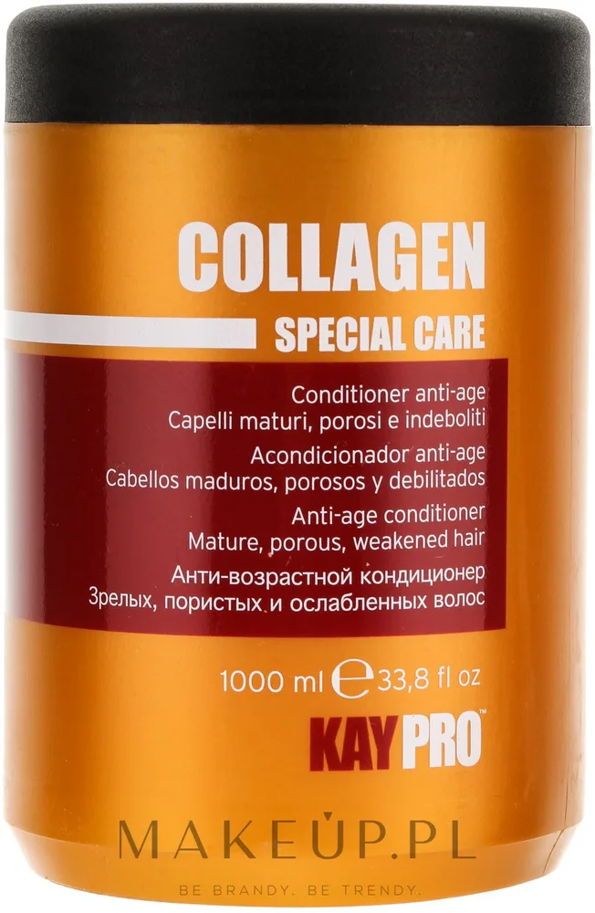 KayPro Special Care Balm бальзам для волос с коллагеном 1000 мл, кондиционер для пористых и ослабленных волос профессиональный
