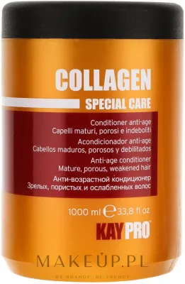 KayPro Special Care Balm бальзам для волос с коллагеном 1000 мл, кондиционер для пористых и ослабленных волос профессиональный