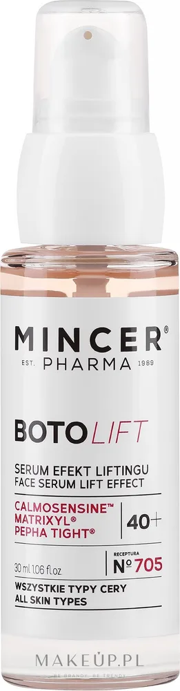 Сыворотка для лица Mincer Pharma Boto Lift X N°705 лифтинг против мимических морщин 30 мл