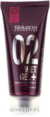 Salerm Pro Line Wet Gel гель для укладки волос, эффект мокрых волн, стайлинг для всех типов волос, 200 мл