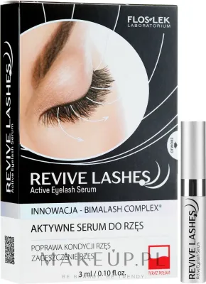 Floslek Revive Lashes сыворотка для ресниц и бровей с пептидами и экстрактом семян тыквы 5 мл