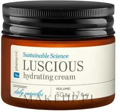 Крем для лица Phenome Sustainable Science Luscious Hydrating питательный для сухой и обезвоженной кожи 50 мл