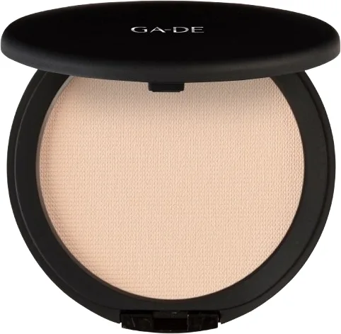 Компактная шёлковая пудра GA-DE Basic Smoothing Silky Pressed Powder, 11 г, оттенок 501 - Cool Beige