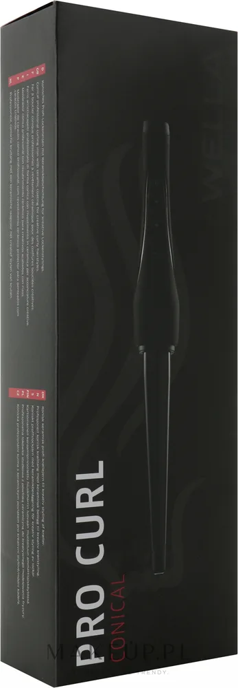 Wella SP Moser Curl Pro Conical плойка конусная для завивки волос профессиональная чёрная 1 шт