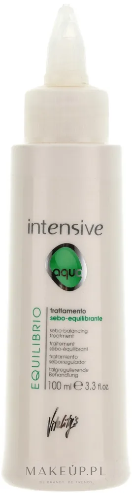 Лосьон для волос Vitality's Intensive Aqua Equilibrio Sebo-Balancing для жирной кожи головы 100 мл